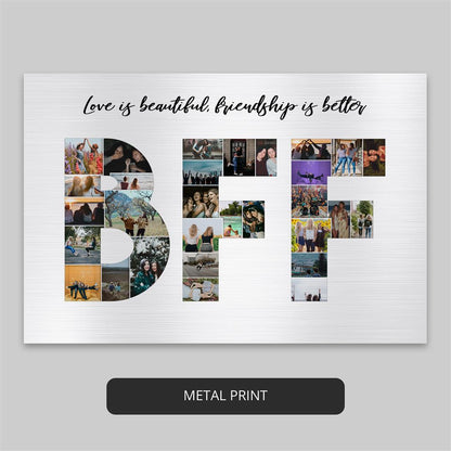 Best Friends Forever Birthday Gifts - Custom Photo Collage