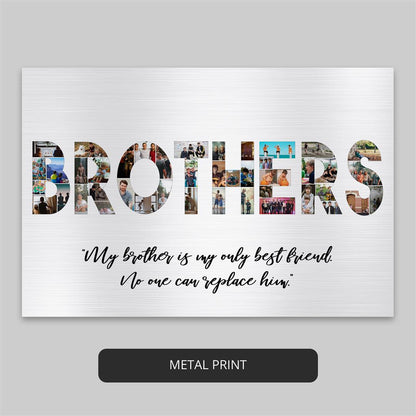 Gift Ideas for Brother: Custom Photo Collage, a Perfect Surprise
