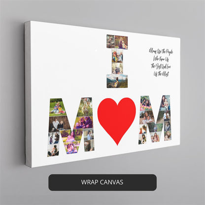 Mother's Day Poster - Custom Photo Collage Wall Art