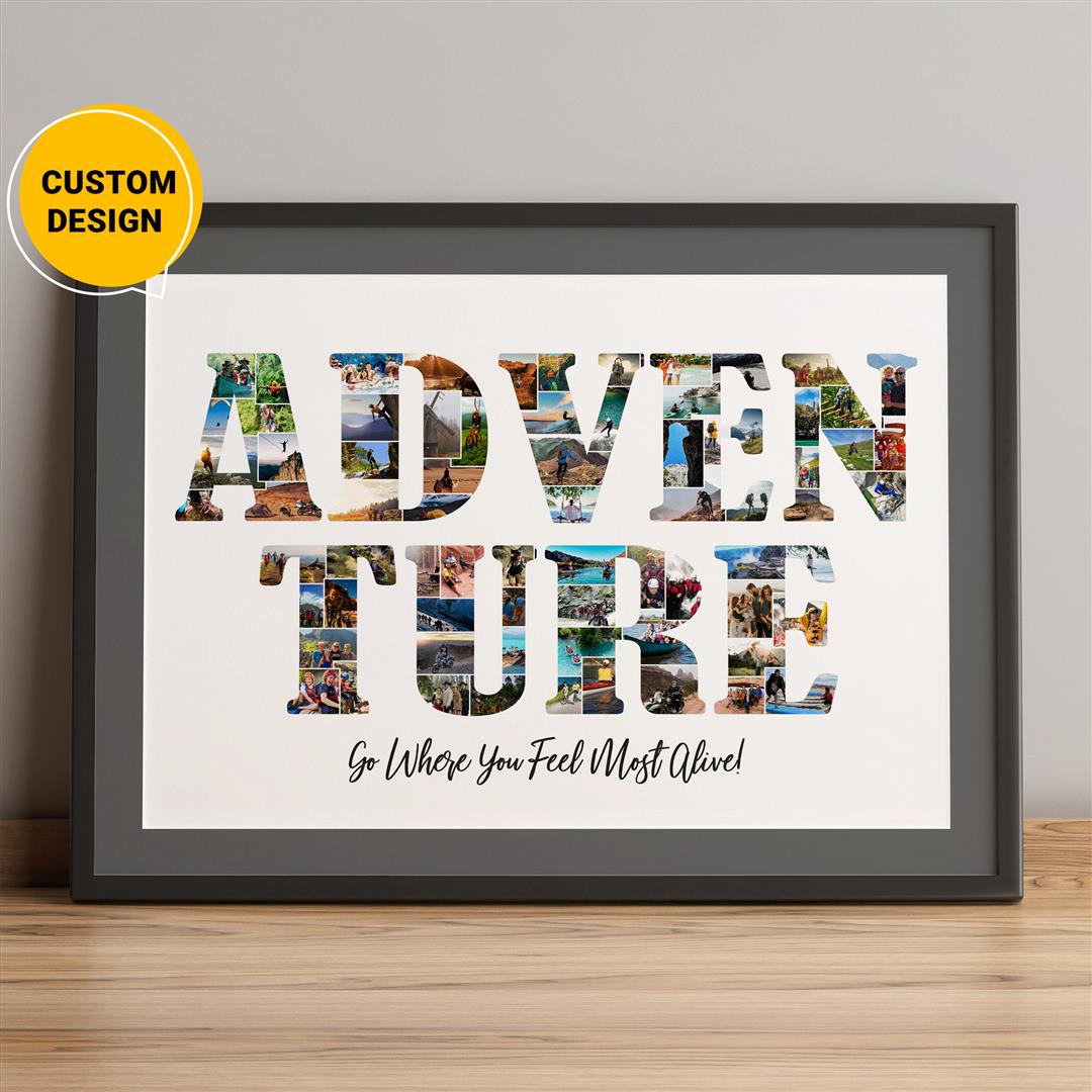 Personalized photo collage - Gifts of Adventure