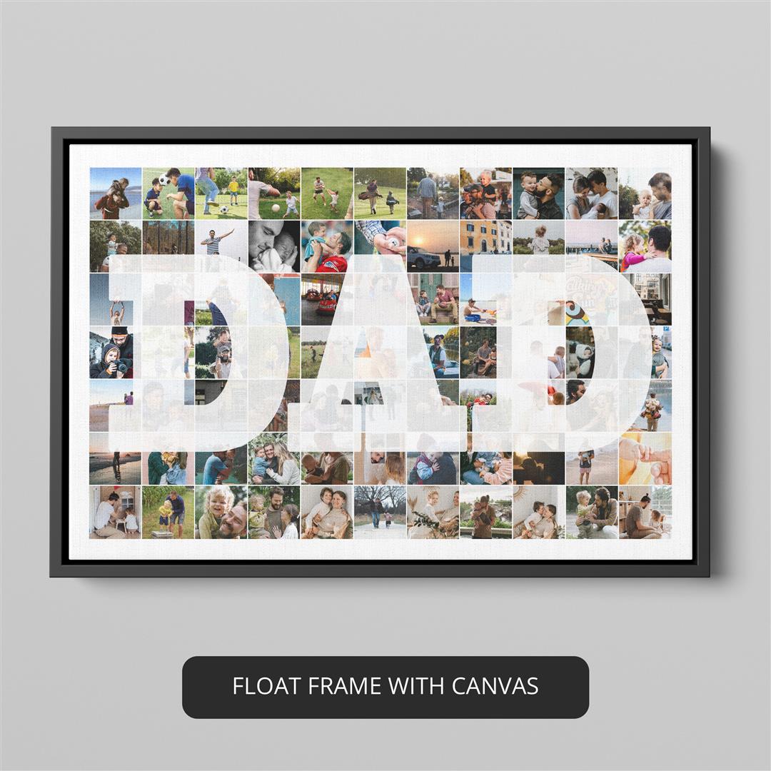 Best Dad Gifts: Personalized Photo Collage for Thoughtful Gift Ideas