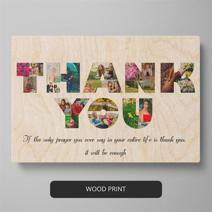 Show Appreciation with Thank You Teacher Gifts - Personalized Photo Collage