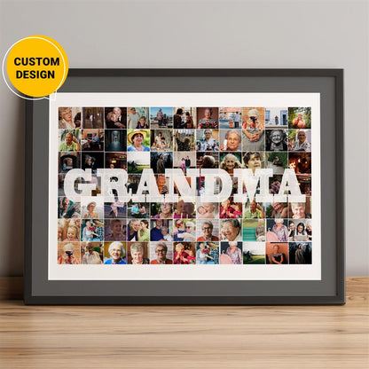 Personalized Photo Collage: A Heartwarming Gift Idea for Grandma