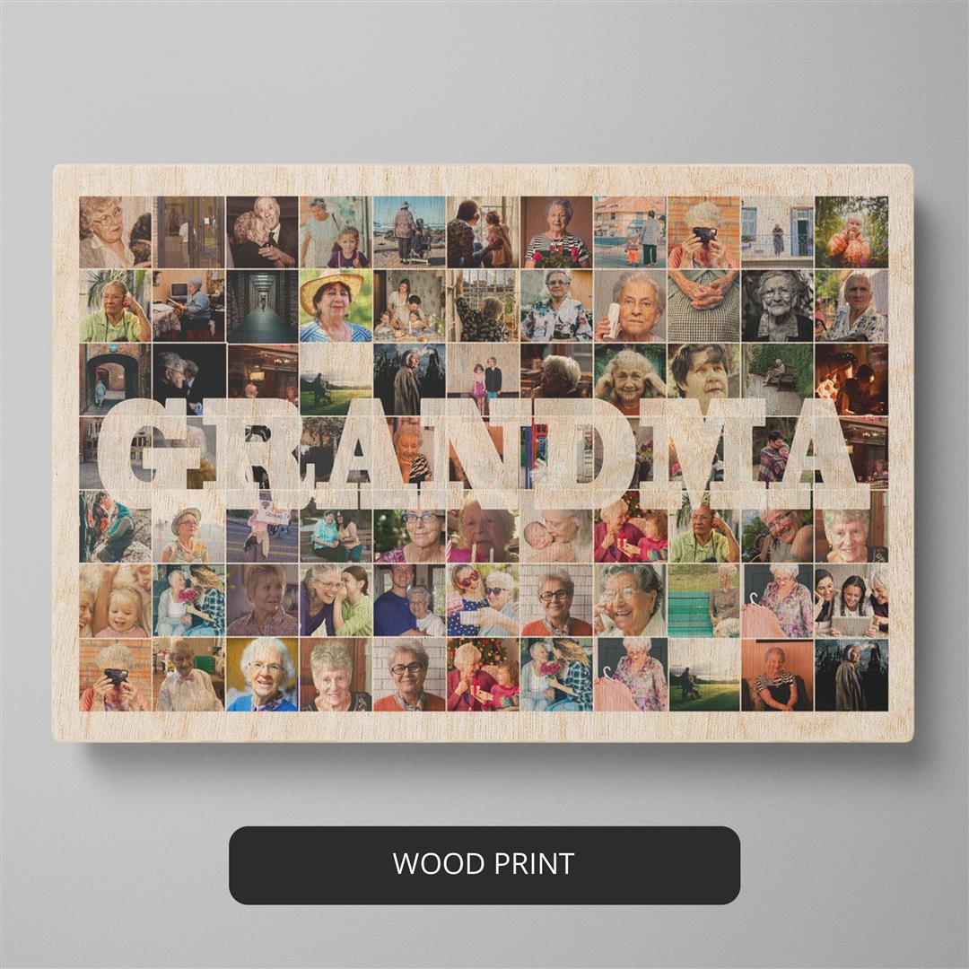 The Best Gifts for Grandma: Customized Photo Collage