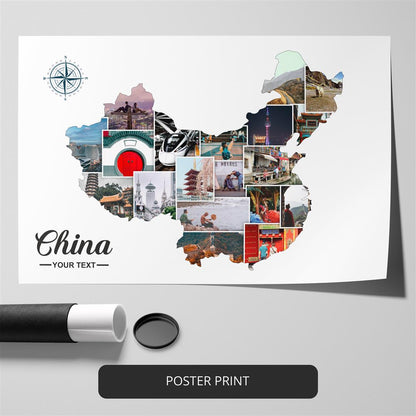 China Wall Art Decor - Personalized Photo Collage