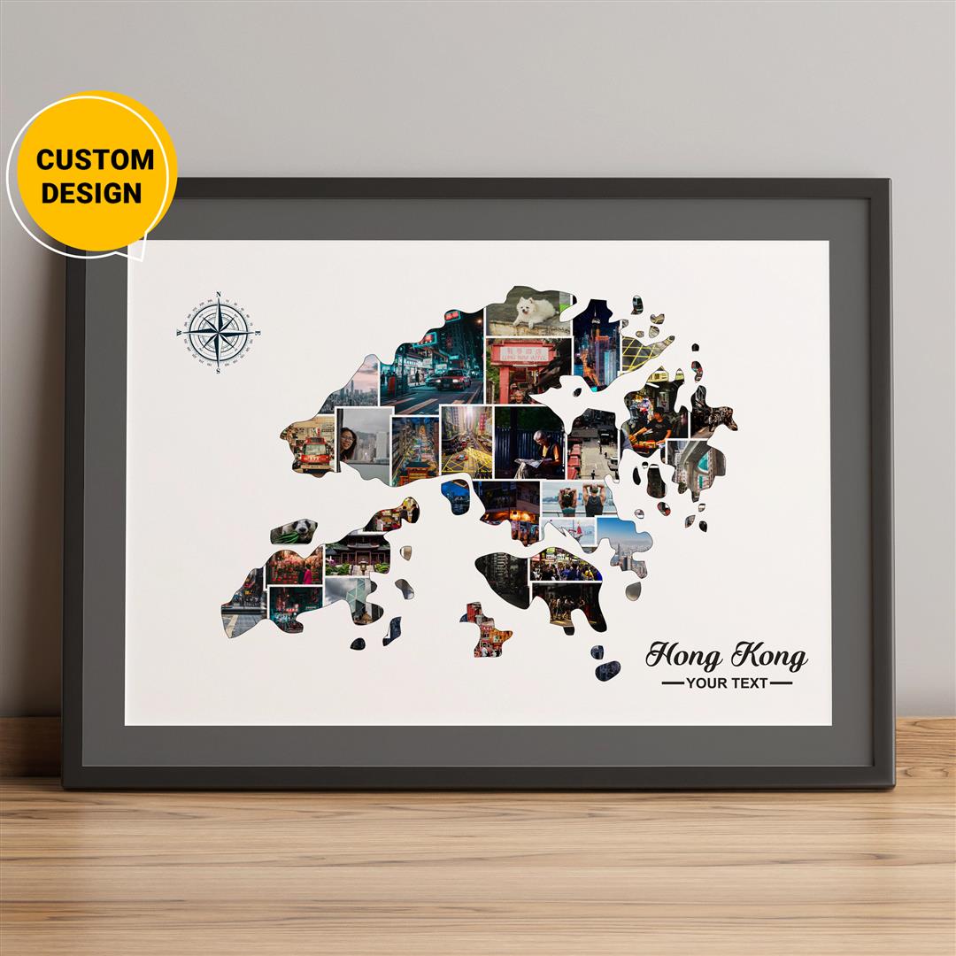 Personalized Hong Kong Wall Art - Unique Custom Gifts