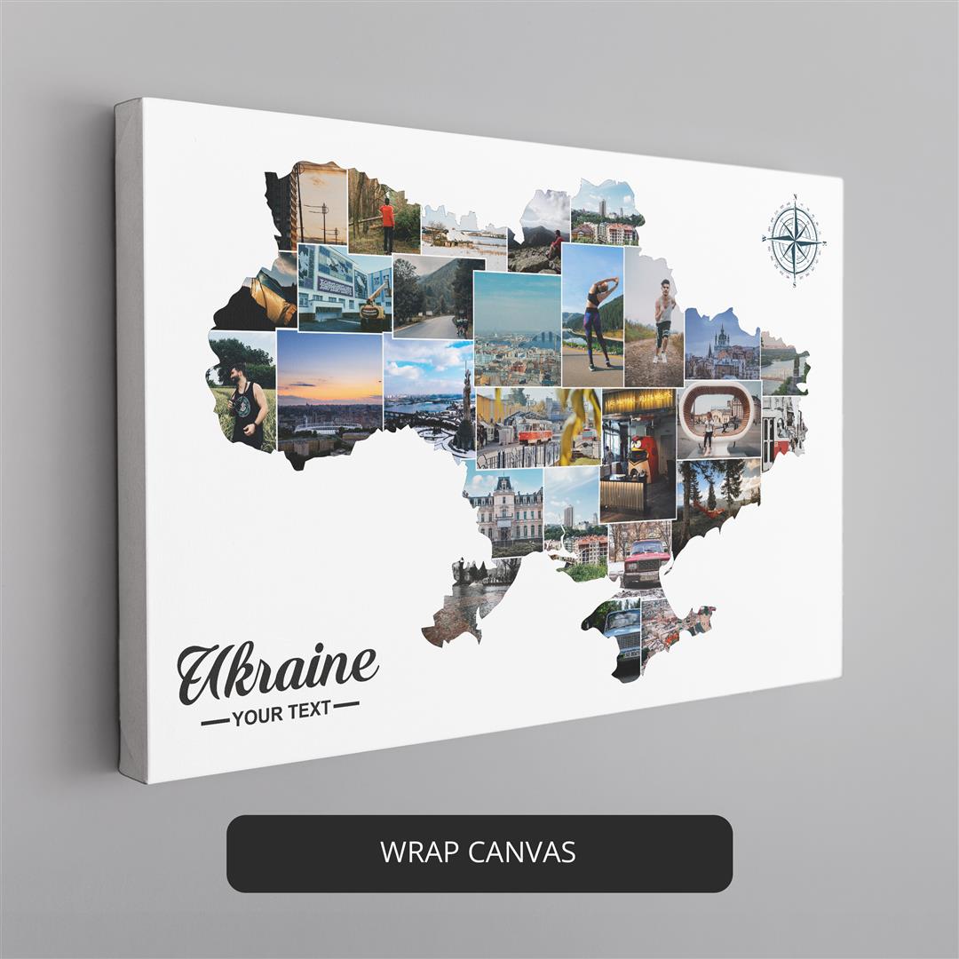 Decorate Your Space with a Beautiful Map of Ukraine | Ukraine Map Poster