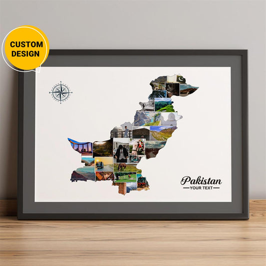 Stylish Home Decor Pakistan: Personalized Photo Collage - Customized Gift