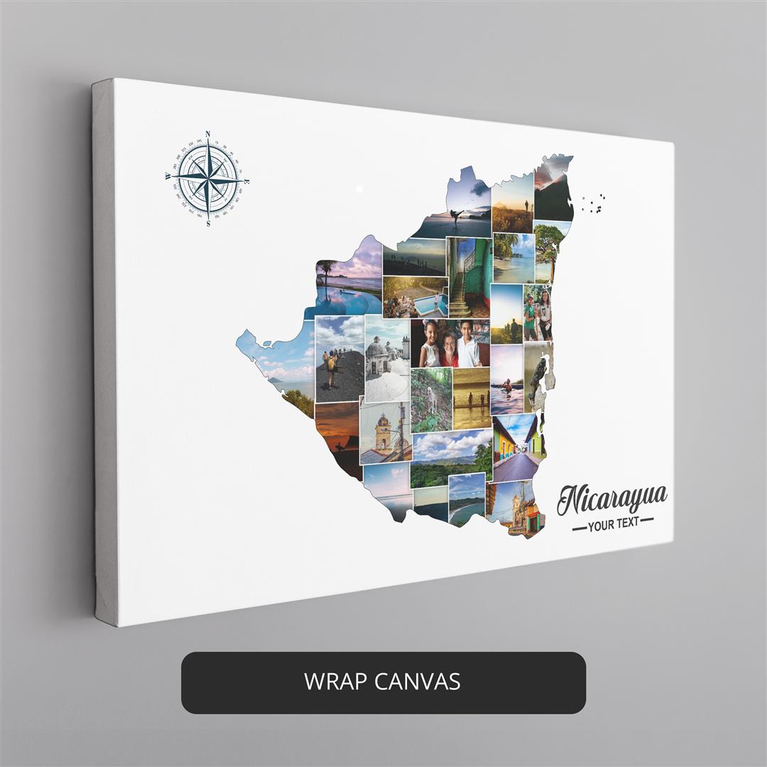 Nicaragua Decorations: Personalized Photo Collage - Capture Memories