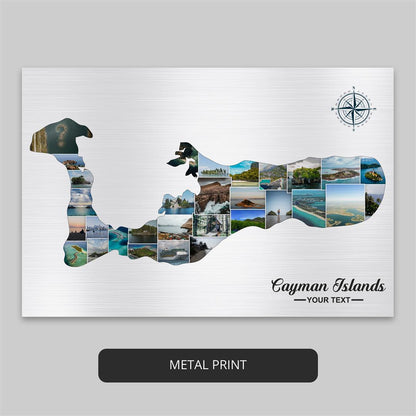Discover the Beauty of Cayman Islands: Personalized Photo Collage - Island Photos