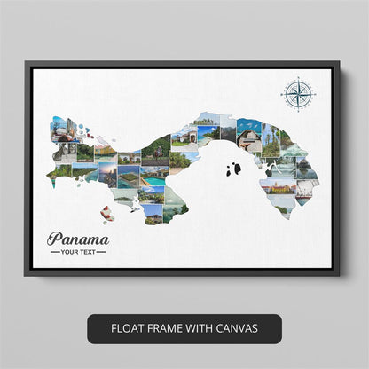 Panama Gifts: Customized Photo Collage - Thoughtful Present for Panama Admirers