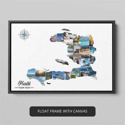 Haiti Poster: Custom Photo Collage - Vibrant Haitian Decorations