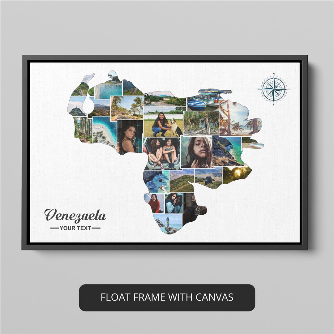 Decorate with a Venezuela Poster Collage - Memorable Moments Displayed