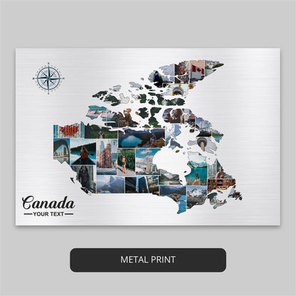 Home Decor Canada: Custom Canada Map Collage