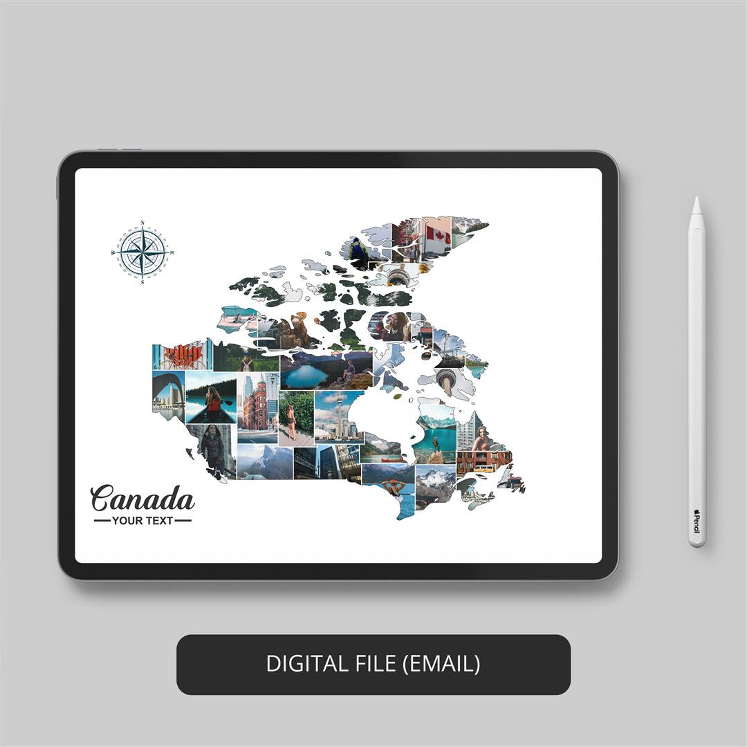 Unique Gift Idea for Canada: Personalized Canada Themed Decor