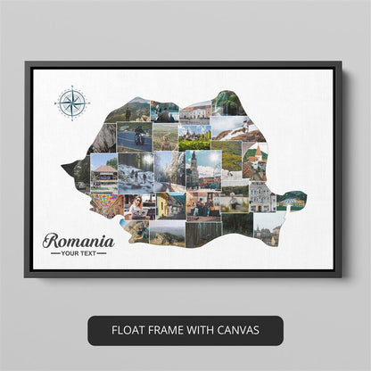 Romanian Decor - Showcase Your Love for Romania with a Personalized Collage