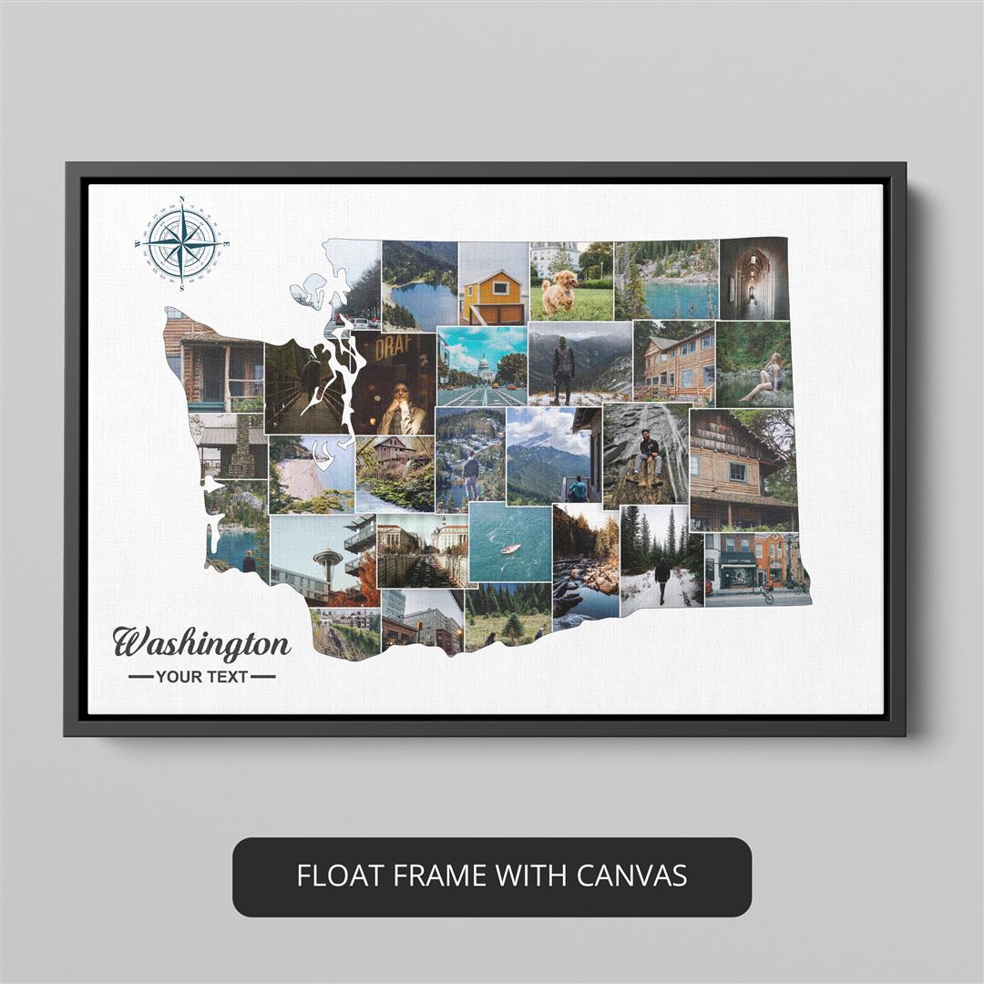 Display Your Love for Washington in a Unique Photo Collage