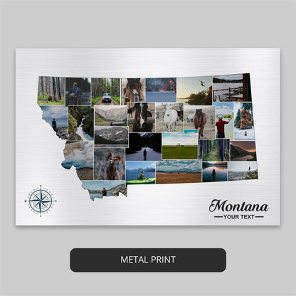 Montana Decor: Stunning Photo Collage with Montana Art Prints