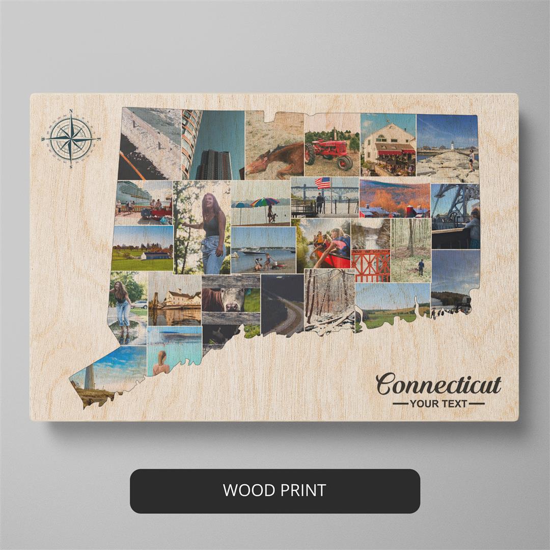 Capture Connecticut's Charm with a Custom Photo Collage
