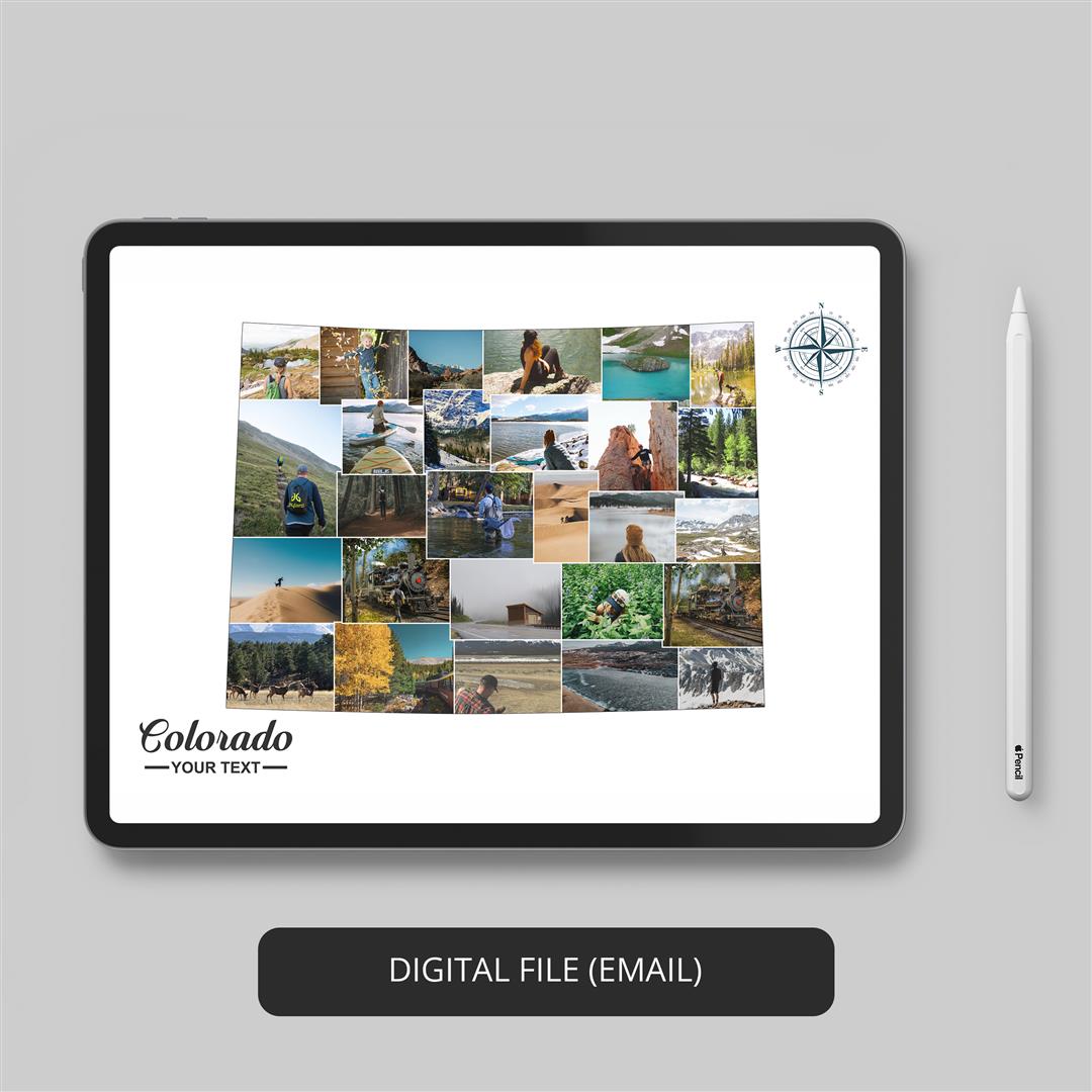 Capture Colorado Memories - Personalized Photo Collage