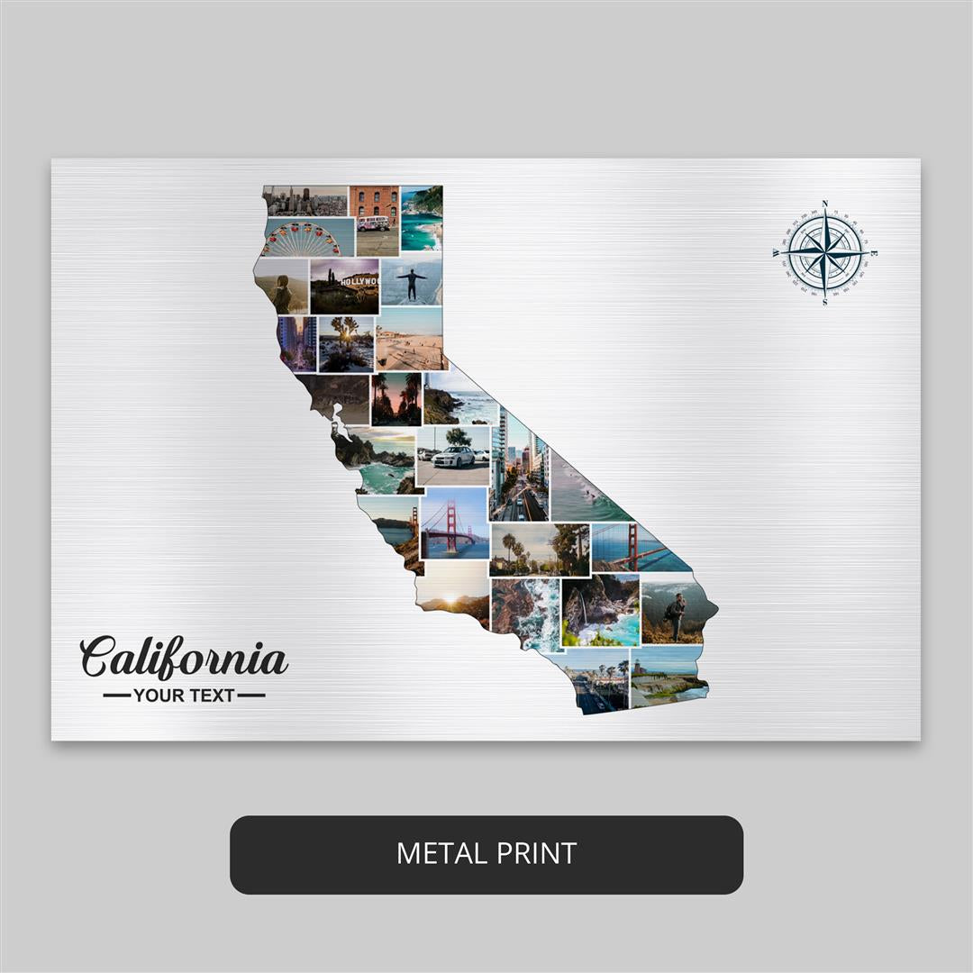 California Poster Collage - Best Gifts from California