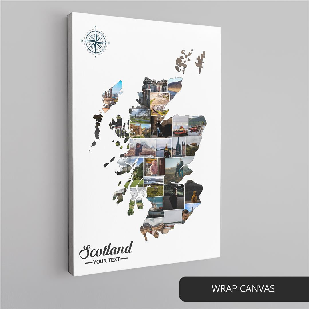 Best Gifts from Scotland: Personalized Photo Collage