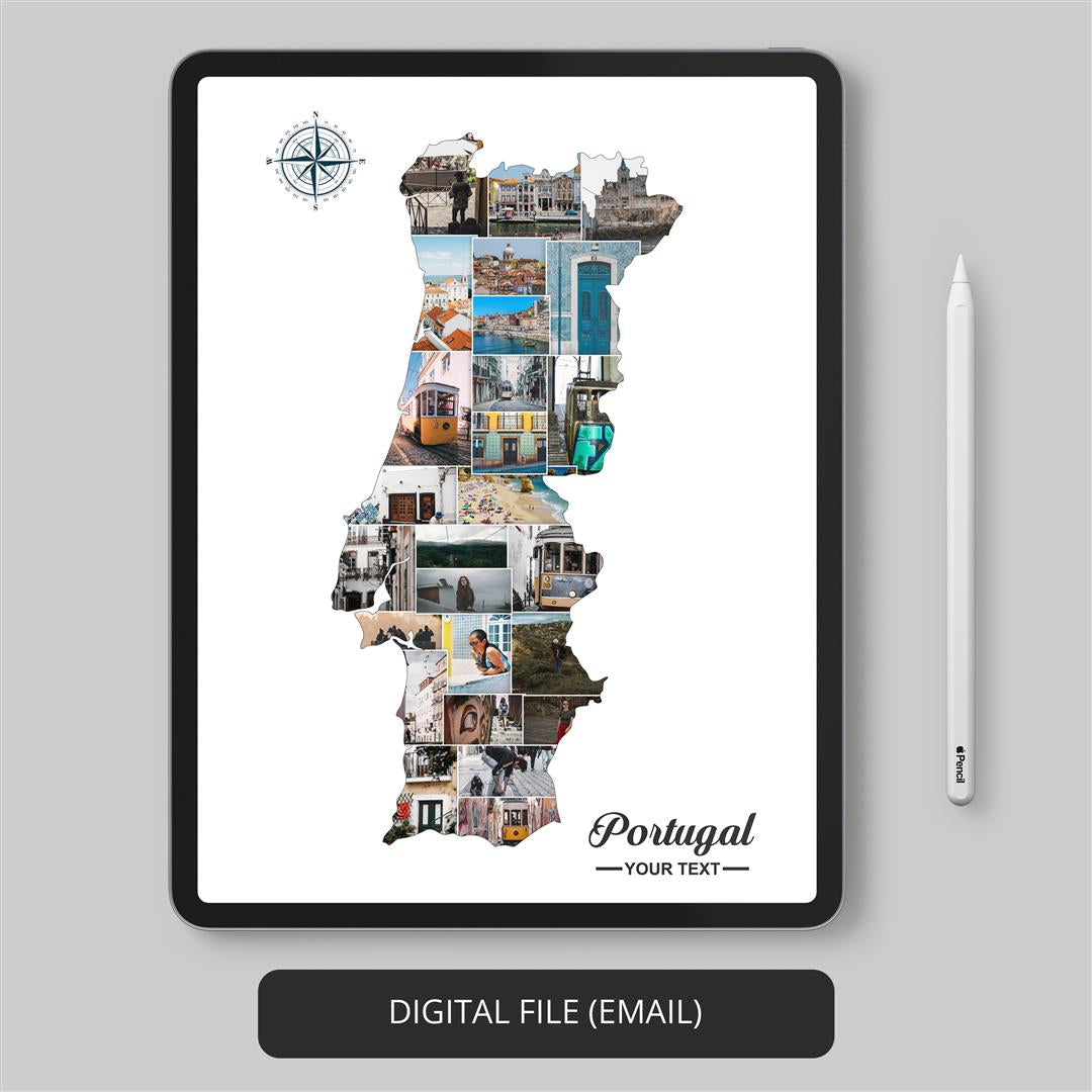 Capture Norway's Essence: Personalized Photo Collage for Stunning Wall Decor