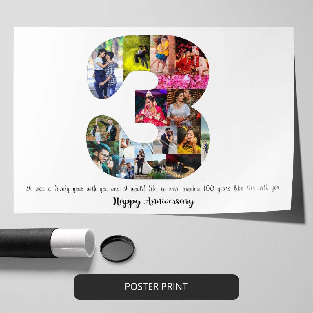 Memorable 3rd wedding anniversary gift ideas for your husband or wife