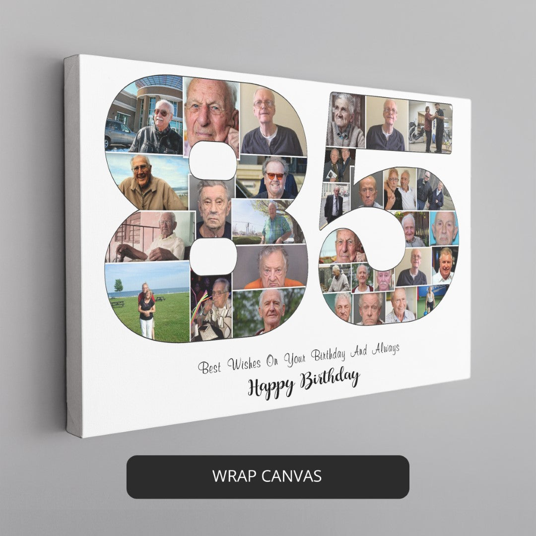 Celebrating 85 Years - Memorable 85th Birthday Gift for Mom or Dad