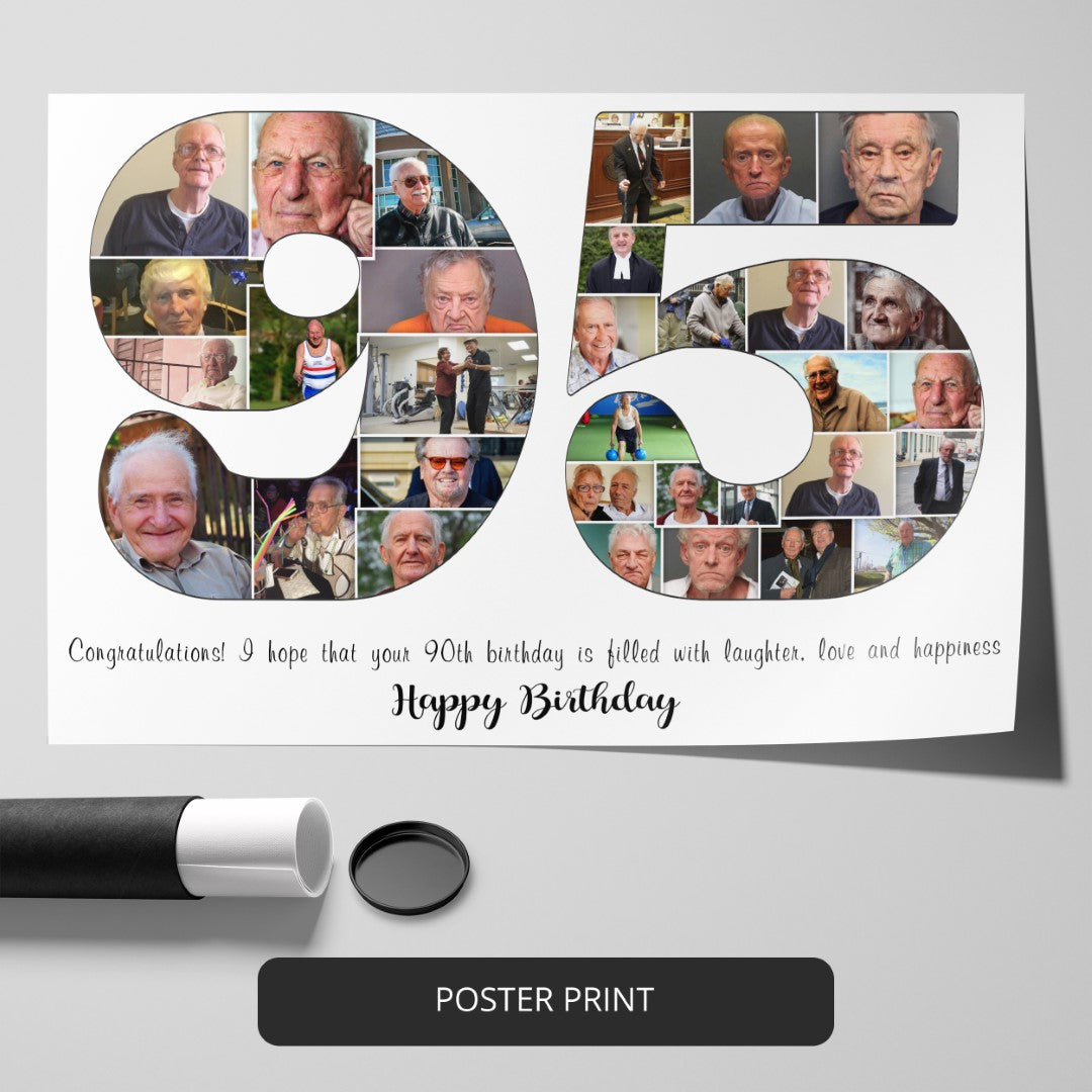 Unique Personalized Birthday Photo Collage Gifts