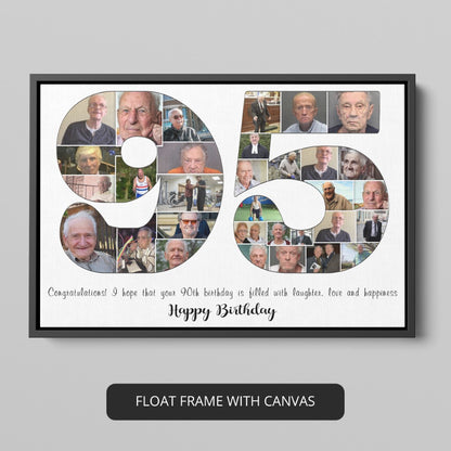 Create Personalized 95th Birthday Photo Collage Gifts