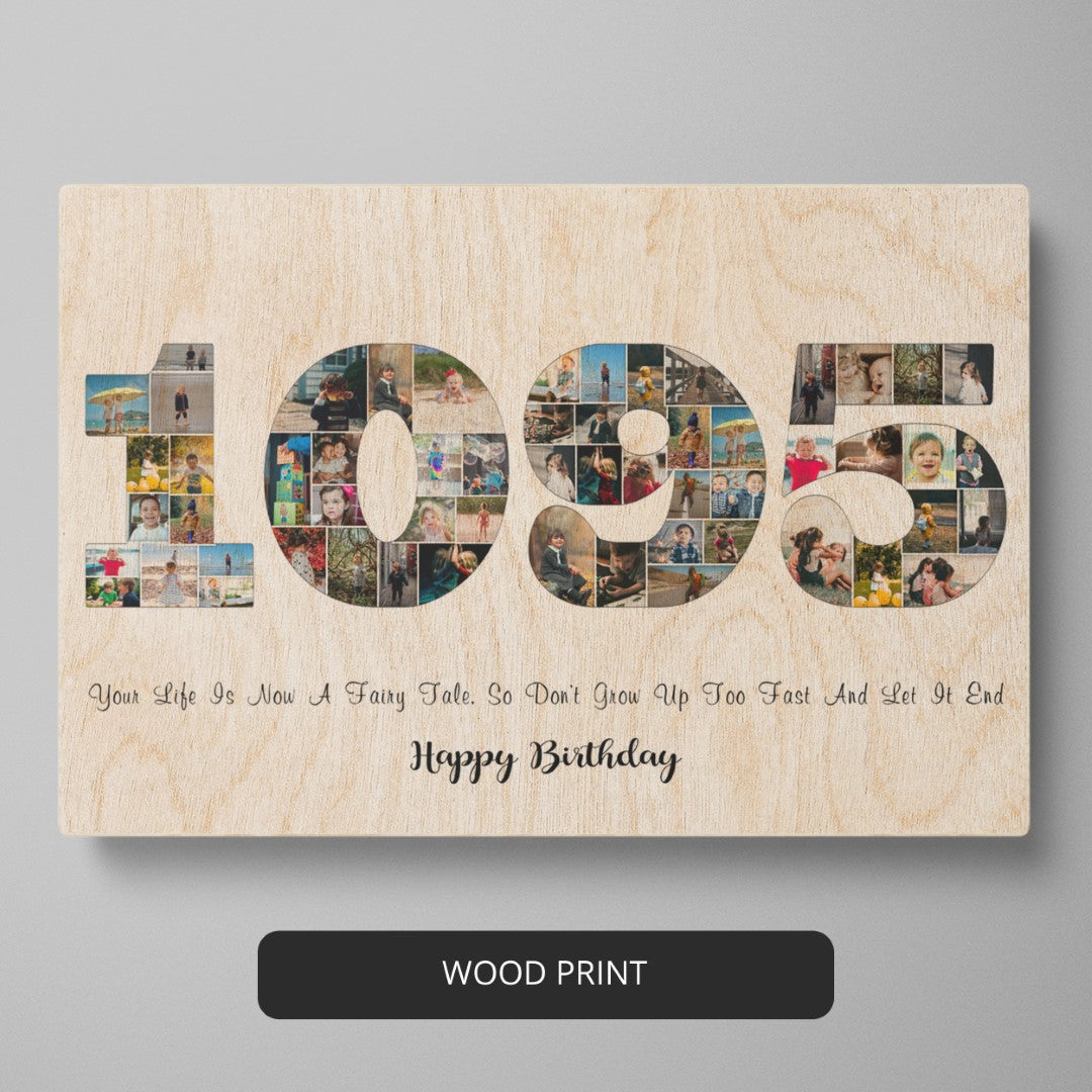 3rd Birthday Gift Ideas for Boys: Personalized Photo Collage with a Personal Touch