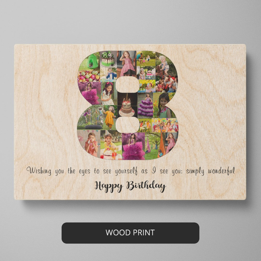 Thoughtful Birthday Gifts for Her: Personalized Photo Collage