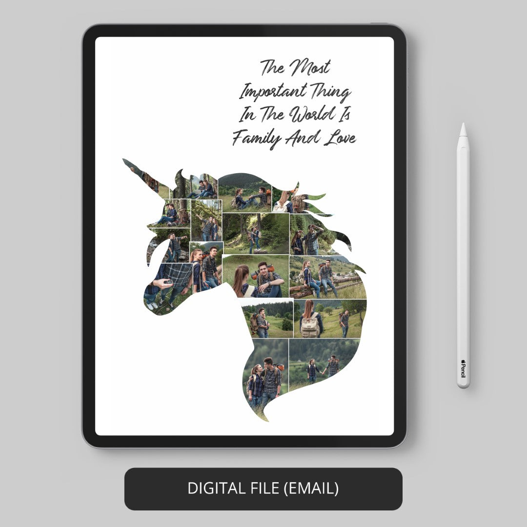 Personalized Unicorn Gifts - Exquisite Unicorn Wall Decor