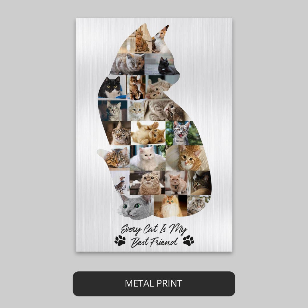 Best Gifts for Cat Lovers: Personalized Cat Collage