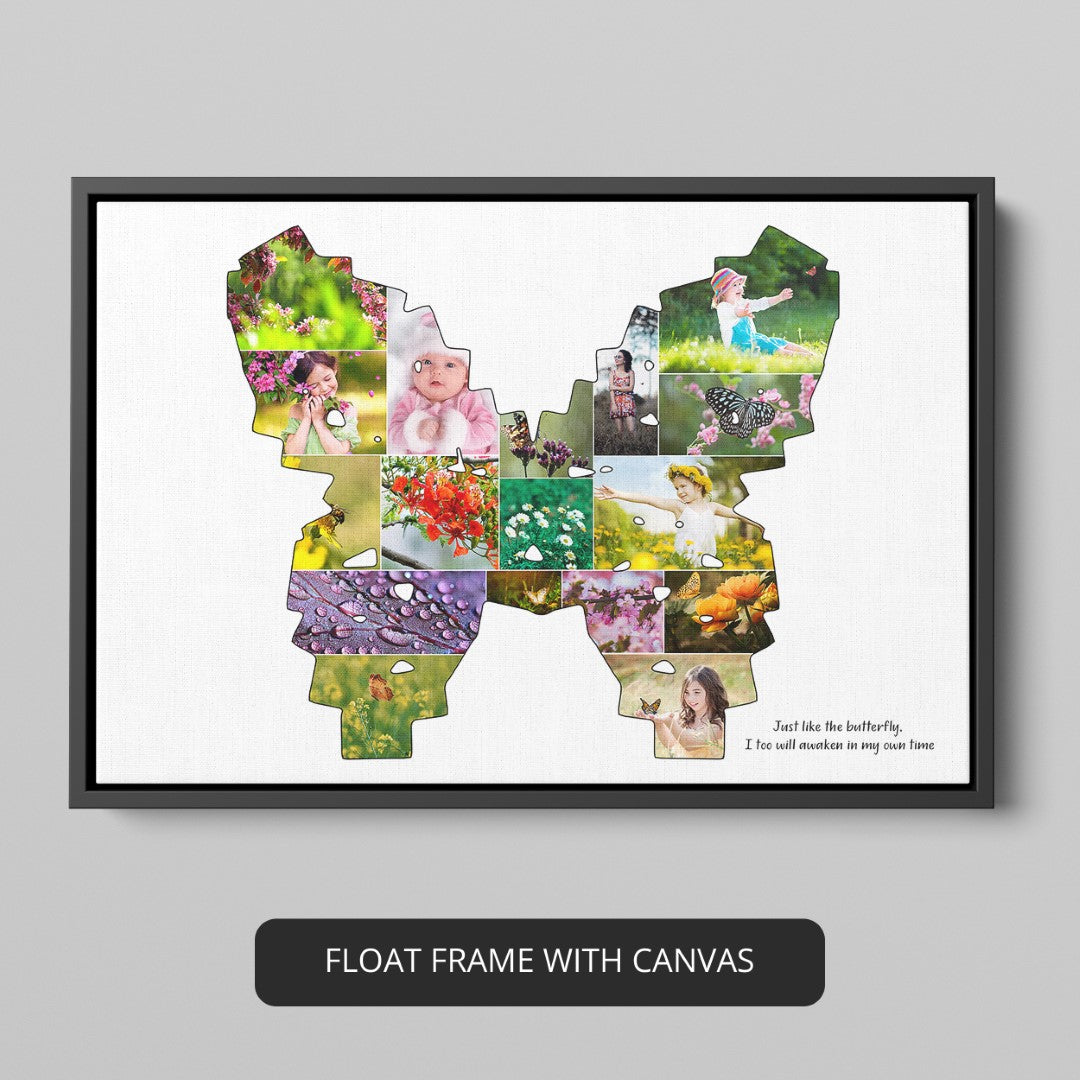 Butterfly wall art - Captivating butterfly gifts for her