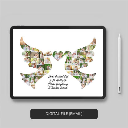 Best Gift for Married Couple: Personalized Photo Collage with Customized Touch