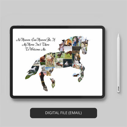 Customizable Horse Gifts - Personalized Horse Themed Decor for Equestrians