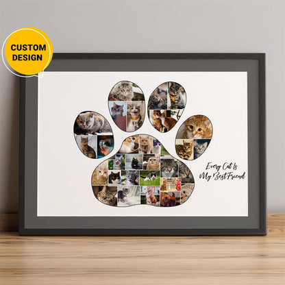 Personalized Cat Photo Collage - Ideal Gifts for Cat Lovers