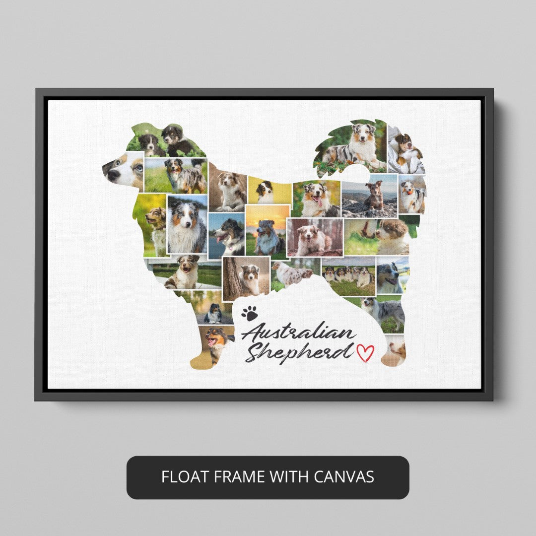 Great Dane Canvas Art - Customized Photo Collage for Great Dane Enthusiasts