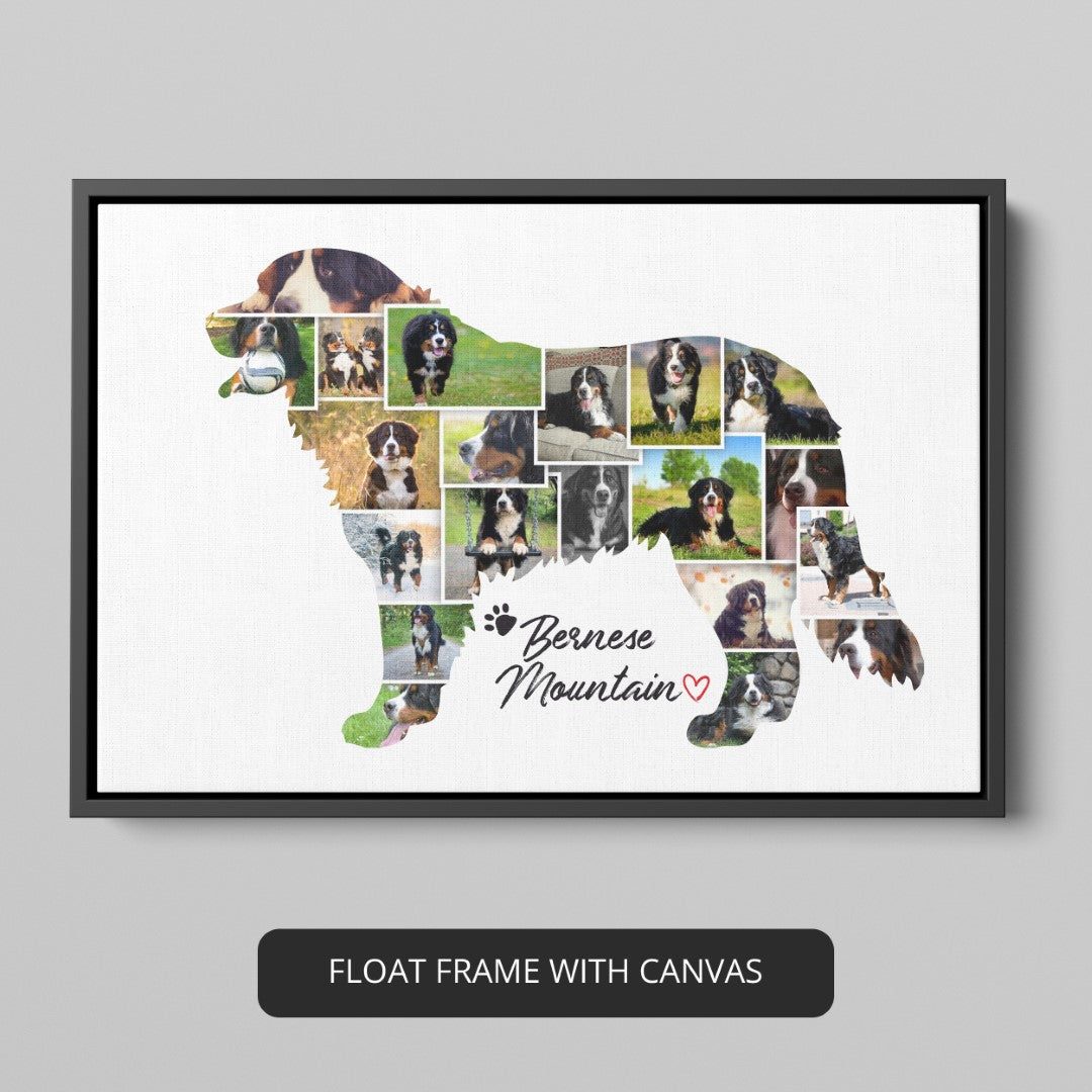 Labrador Retriever Artwork: Personalized Dog Photo Collage