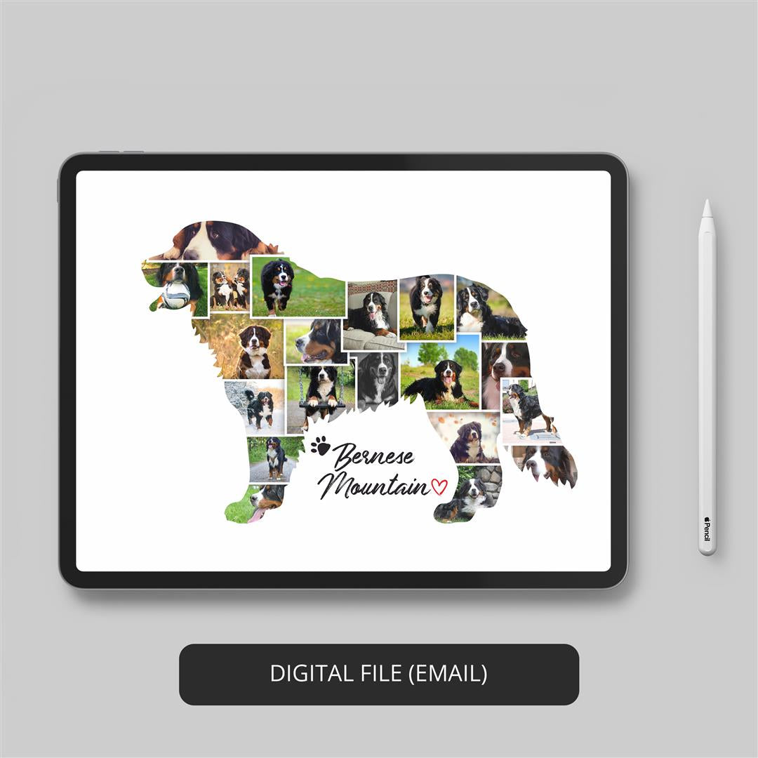 Labrador Retriever Decor: Handcrafted Dog Photo Collage