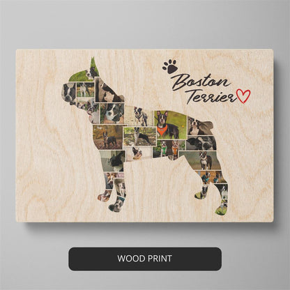 Gifts for Siberian Husky Lovers - Personalized Dog Photo Collage