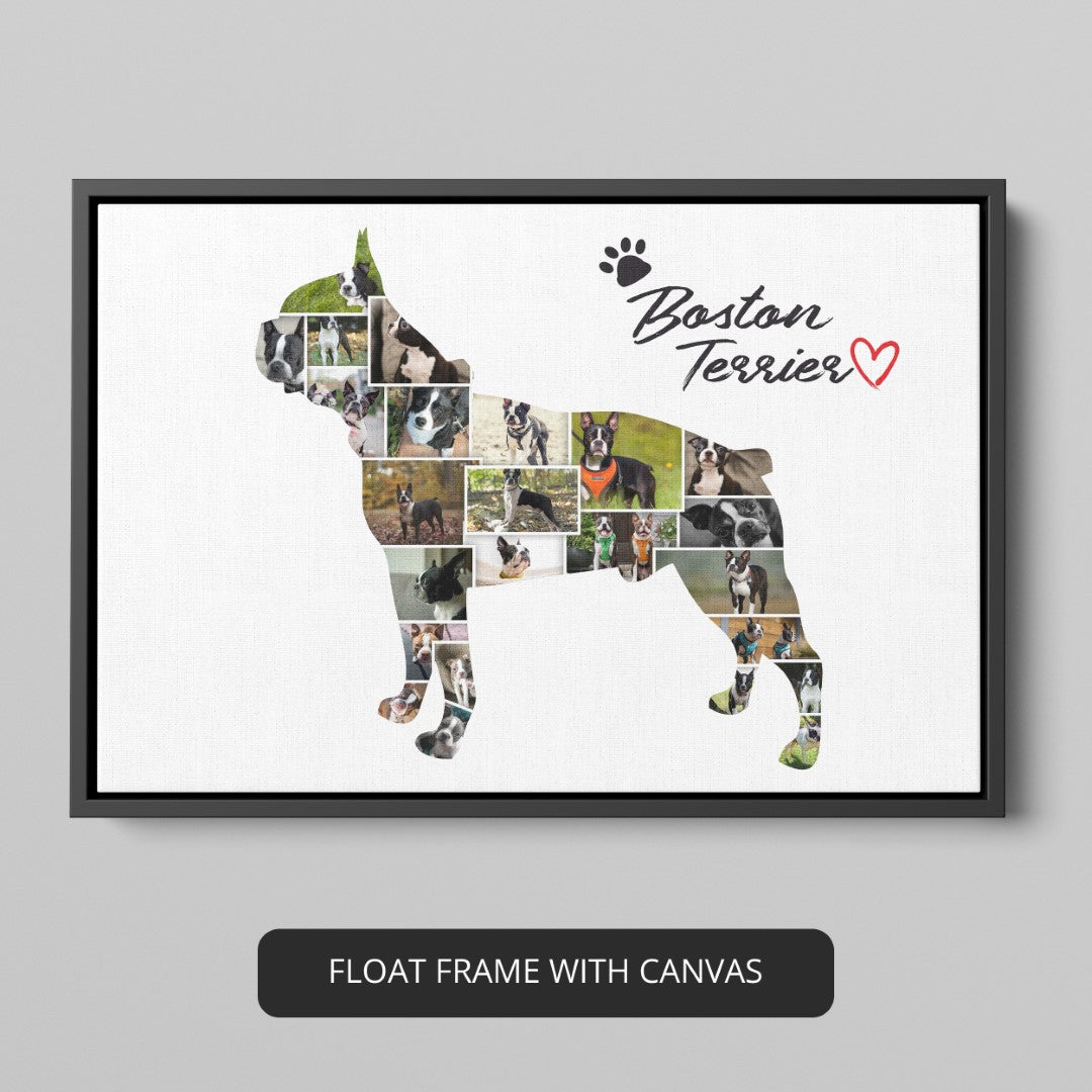 Siberian Husky Decor - Personalized Dog Photo Collage for Home