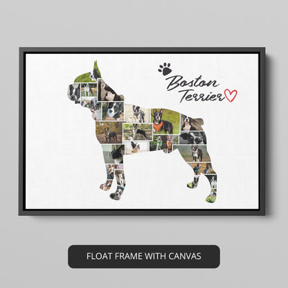 Siberian Husky Decor - Personalized Dog Photo Collage for Home