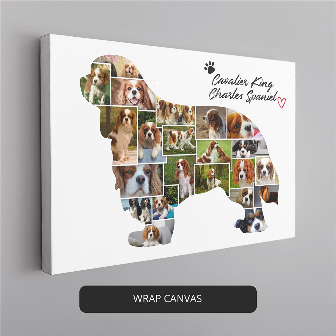 Customizable Golden Retriever Photo Collage - Thoughtful Golden Retriever Gifts