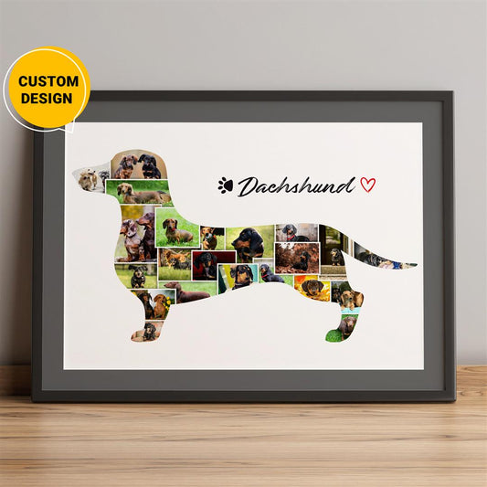 Personalized Photo Collage: Unique Dog Trainer Gifts with Pet Poodle