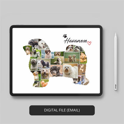 Dog Gifts - Personalized Pembroke Welsh Corgi Photo Collage - Unique and Meaningful