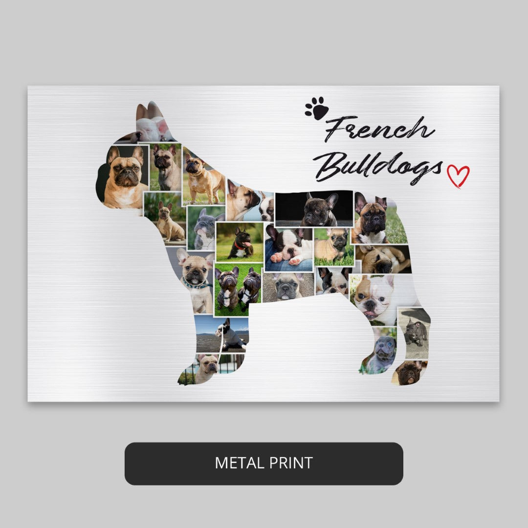 Capture Precious Memories: Dog Photo Collage Frame for Dog Lovers and Pet Sympathy Gifts