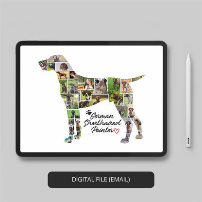 Transform Your Space with Dog Wall Art: Dog Photo Collage Frame